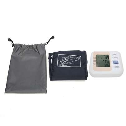 Monitores de brazo para uso doméstico, monitor digital LCD doméstico  Medidor preciso de brazo Para mujeres y hombres- diseño ergonómico, elegante y de alta gama