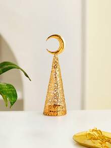 Moon Shaped Candle Holder, Suitable For Tea Lights, Minimalist Design, Luxury Style, Available In Multiple Sizes, Can Be Used As Candlelight Dinner Props, Suitable For Home, Desktop, Office, Holiday And Party Decorations, Also An Excellent Choice For Gifts To Family And Friends, Including Back-To-School Gifts, Souvenirs, Holiday Gifts, Etc. - Multicolor - View 15