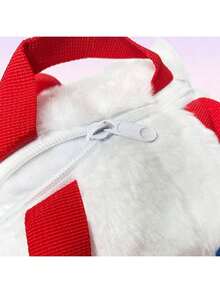Sanrio Hello Kitty Plush Backpack - Official Kawaii Soft Stuffed Backpack, Super Fluffy Cartoon Character Bag with Adjustable Padded Shoulder Straps, Zipper Closure & Spacious Compartment, Cute 3D Ears Design, Premium Polyester Material, Perfect for Spacious Compartment, Cute 3D Ears Design, Premium Polyester Material, Perfect for Spacious Compartment, Cute 3D Ears Design, Premium Polyester Material, Perfect for Spa 組合組合, HE.