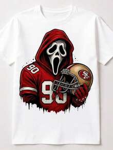 San Francisco 49ers Graphic T-Shirt - White - View 1
