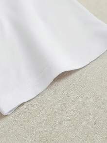 Unisex Women's 100% Brazilian Tropical Print T-Shirt - Vibrant Brazilian Theme Design, Featuring Christ The Redeemer Statue And Carnival  Dancers, Casual Short Sleeve Round Neck Summer Beachwear, Portuguese Text And Flag Colors, Machine Washable Four Seasons Comfortable Style, Suitable For Daily Wear And Theme Events  Fashion - 白色 - 查看 4