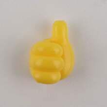 Self-Adhesive Thumb Hook: Creative Multipurpose Wall Hook, Suitable For Home, Office, Bedroom - Perfect Gift For Birthday, Easter, Boys And Girls! - Multicolor - View 4