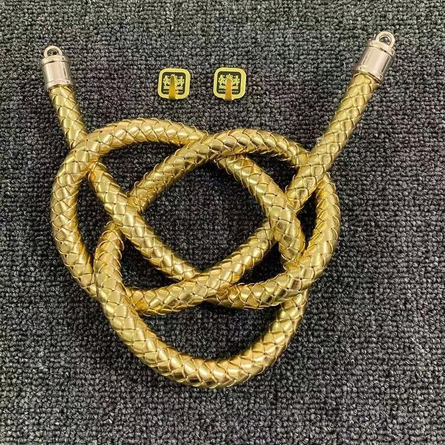 1pc Top Car Rearview Mirror Charms Good Luck Golden Kin Tsuna Rope Hang Gift Car Accsesories