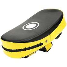 Almohadillas de Boxeo, Almohadilla de Boxeo Kick Boxing ARC Training Shield Target Pad Sanda Taekwondo Equipo de Práctica Equipo de Entrenamiento de Boxeo Taekwondo Kick Pads(YELLOW) - Multicolor - Ver 2