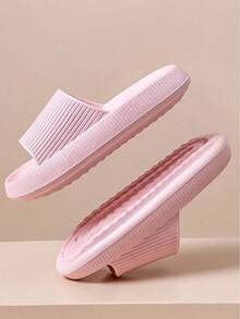 Comfortable Slippers For Women, Summer Outdoor/Indoor House Bathroom Non-Slip Durable Couple Home Slippers, Men Sandals