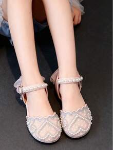 女童水晶公主凉鞋，软底，2025夏季新款，幼儿及小童/大童鞋