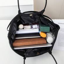 Bolsa de ombro feminina vintage Maillard de grande capacidade, modelo novo e moderno, versátil e ideal para o dia a dia.