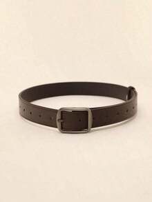 1 Piece Fashion Women's Belt With Metal Buckle, Suitable For Various Festivals, Parties, And Casual Occasions Summer, Autumn School, Autumn, Halloween, Christmas, Birthday Gifts, Easter Gifts, Family Gifts, Graduation Gifts, Back-To-School Gifts, For Colleagues, For Classmates, For Friends, For Partners, Casual Business, Elegant Retro, Simple And Elegant, High-Quality Material, Fine Workmanship - Cà phê - Xem 5