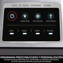 Mera House Licuadoras De Cocina,Licuadora2L Motor de cobre puro de 1500 W,Con sus tres hojas de acero inoxidable verticales,3 programas preestablecidos,para jugos refinados, vegetales,salsas,Nueces - Tipo de Enchufe A USA (110-127V) - Ver 7