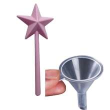 1pc Magic Seasoning Stick, Star-Shaped Salt And Pepper Seasoning Stick, Fun And Durable, Portable, Home Decor, Kitchen Supplies - Pink - View 21