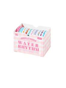 10 Cuộn/Hộp, Băng Keo Washi Họa Tiết Hình Học Cổ Điển, Cuộn Nhãn Dán Thiết Kế Sáng Tạo Đơn Giản, Tươi Mát Và Đơn Giản, Vật Liệu Trang Trí Nền Sổ Kế Hoạch Tự Làm, Băng Keo Che Thời Trang Và Tinh Tế, Trang Trí Sổ Lưu Niệm Trở Lại Trường Học - Nhiều màu - Xem 28