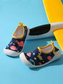 一双新款卡通儿童夏季水鞋，防滑防撞，沙滩河边划水鞋 - 藍色 - 查看 8