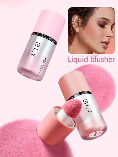 1pc Lightweight Blush Cream, Waterproof, Matte Finish, 3D Radiant, Soft Haze Effect, Long-Lasting, Suitable For All Skin Tones, Great Gift For Valentine's Day And Mother's Day