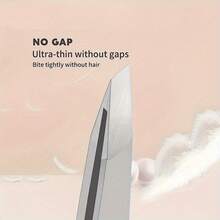 A Professional Stainless Steel Tweezers For Hair Removal - Perfect For Removing Facial Hair, Ingrown Hairs, And Splinters - 銀色 - 查看 5