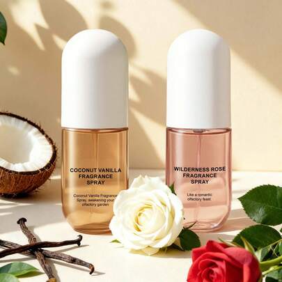 Chai xịt thơm 60ml, hương thơm tự nhiên lâu dài, kích thước nhỏ gọn tiện mang theo khi đi du lịch, hương hoa tươi mát, thảo mộc, dừa, pha trộn với hoa nhài, lan, gỗ đàn hương và hương biển. Đa năng, dùng làm chất làm thơm không khí trong nhà và khử mùi ô tô.