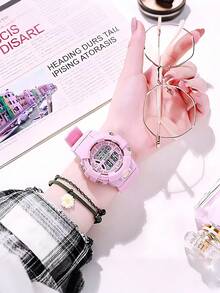 LED Mori Style Ins Style Electronic Watch Simple Multifunctional College Watch