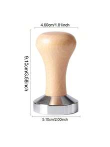1PC Espresso Tamper, 51/53/58 Mm Stainless Steel Barista Espresso Tamper For Coffee Machine, Kitchen Tool Back To School - Multicolor - View 21