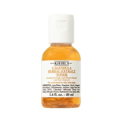  Kiehl's [Mini Size] Calendula Herbal-Extract Toner, 40ml / Contains Whole Flower And Pure Extracts. Calendula Herbal-Extract Toner Can Soothe And Improve Problem Skin, Maintaining The Natural Balance And Integrity Of The Skin. [Random Packaging (2 Styles)]