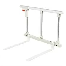 Bed Safety Rail, Folding Bed Assist Handle, Fold Down Bed Rail, Foldable Adult Safety Supported Handle For Home Care - Bạc và Trắng - Xem 7