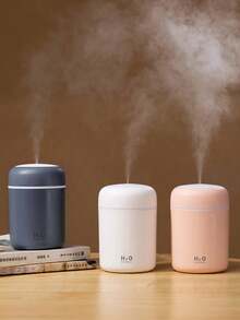 一个300毫升车载空气清新剂,室内香氛加湿器,USB供电,两种工作模式,7色LED灯,缺水智能关机,静音喷雾,方便的精油扩散器,非常适合房间装饰、办公室、客厅、汽车使用,也是送给女性的精美礼物。 - 彩色 - 查看 3