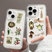 50-Pack YWWBLD Vintage Countryside Stickers, American Style, Creative Simple Design, For Scrapbooking, Phone Cases, Laptops, Tablets, Skateboards, Guitars, Party Favors, Luggage, Gift Boxes, Water Bottles, Helmets Decor - 50 cái/bộ - Xem 10