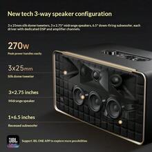 JBL BOOMBOX3 WIFI Edition - God of War 3 Wireless Bluetooth Speaker, Outdoor Waterproof, Powerful Bass, Square Dance Sound System (JBL BOOMBOX 3 God of War 3 China Domestic Original Box) - 黑色 - 查看 4