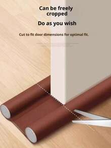 1个96厘米/37.79英寸门底缝隙挡风条，门底缝隙填充密封条，门底挡风条，门窗底部挡风条，可调节门底密封条，双层门挡，可裁剪缝隙填充，减少冷空气、光线和噪音，防风涂层，阻挡噪音、声音、昆虫、热空气和光线 - 易于安装的挡风条 - 彩色 - 查看 11