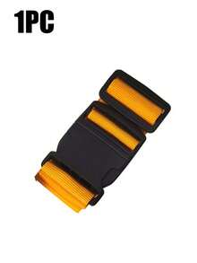1pc Adjustable Multi-Purpose Luggage Strap, Vibrant One-Piece Luggage Belt Without Lock, Outdoor Travel Binding Straps, Easy-To-Use PP Buckle, Convenient Storage And Carry, Suitable For Carefree Travel And Anti-Theft, Can Be Used For Luggage, Tents, Moisture Proof Mats, Backpacks, Travel Gear, Quilts, Yoga Mats, Waist Belts, Slimming Waist Belts, Household Binding, Etc. Bag For School School Accessories School Stuff - Multicolor - View 33