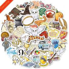 Harry Potter 50Pcs Hogwarts Props Vinyl Stickers Waterproof Gifts, Harry, Hermione, Hedwig Cartoon For Water Bottles Laptop Bumper Water Bottles Computer Phone Hard Hat Car And Decals[Officially Licensed] - Multicolor - View 11