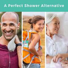 Body Wipes - 14 Pack - 140 XL Bath Wipes Adults No Rinse, Adult Wipe Elderly - Body Face Gentle Skin Cleansing, Shower Wipe Bathing Travel, Elderly, Car, Gym, Camping 8x12 Inch - 新鮮+10裝(14包) - 查看 5