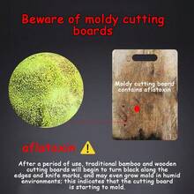 1 件砧板，易于清洁的厨房砧板，带人体工学手柄，适用于肉类、蔬菜、水果、面包和奶酪；斋月期间的理想之选。 - 彩色 - 查看 10