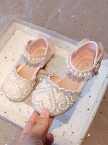 女童水晶公主凉鞋，软底，2025夏季新款，幼儿及小童/大童鞋