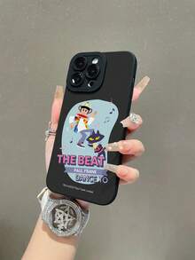 Paul Frank Licensed Monkey Eye Black Phone Case, Full Body Shockproof Camera Protection, Design Compatible With IPhone 13/14/15/16/17 Pro Max - Multicolor - View 2