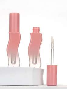 3Pcs Lipstick Container Round, Mini Lipgloss ,Sample Tube Refillable Bottles, Rubber Inserts, Travel Essentials,Lip Gloss Tube, Liquid Eyeliner Mascara Lipstick Tubes Bottle, Empty Refillable Cosmetics Containers, Plastic Empty Refillable Bottles, Liquid Lipstick Container, Lip Gloss Sample Vials, DIY Lip Oil, Lip Gloss, Lip Balm Tube, Makeup Sample Container, Travel Accessory - Multicolor - View 2