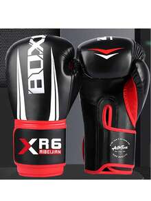 1 Pair Adult Boxing Gloves For Martial Arts, Muay Thai, Taekwondo, Non-Slip Breathable Gloves - Multicolor - View 11