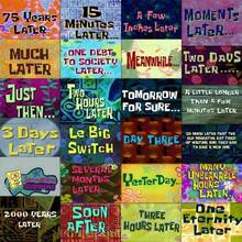 SpongeBob SquarePants 61张卡通海绵宝宝过渡贴纸，可用于装饰手机壳、行李箱、笔记本电脑、吉他、水瓶、笔记本、摩托车、汽车、电脑、手机、装饰品、贴纸、儿童玩具 - 彩色 - 查看 2