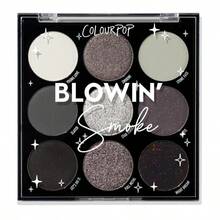 ColourPop Blowin' Smoke Eyeshadow Palette - Silver &Amp; Smokey Eye Eyeshadow Palette With Metallic &Amp; Matte Finishes - High-Pigment Eye Makeup With Long-Wearing Formula (0.3 Oz) - MàuC - Xem 1