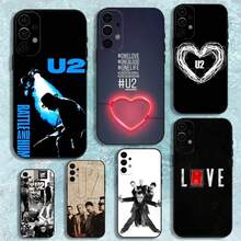 Band U-U2 Phone Case For  S25,S24,S21,S22,S23,S30,Ultra,S20,Plus,Fe,Lite,Note,10,9,5G Black Cover. Christmas Accessories. 's Best-Selling Phone Cases New And Popular Phone Case Styles  17 Case Limited-Time Discount  Case  Christmas Decoration - z2 - Xem 1
