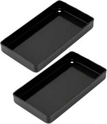 Organizadores de herramientas, carro de herramientas Rendimiento duradero Fiable y práctico Fácil de montar para taller de garaje para accesorios RC(negro) - Negro - Ver 5