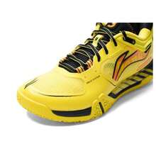 LI-NING Unisex Badminton Shoes, Lightweight, Comfortable, Shock-Absorbing, Casual Sports Shoes AYAV001-2 - Fluorescent Yellow - View 6