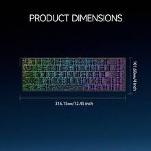 AJAZZ MINI 65% Layout New Product AK680 V2 Wired Magnetic Switch Mechanical Keyboard Ice Island Switch 68-Key Compact Ergonomic Office Keyboard 8K Gaming Mechanical Keyboard RGB DIY Support Multi-System Suitable For Gaming Games And Office - Multicolor - View 10