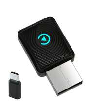 Wireless CarPlay Adapter, Convert Wired To Wireless CarPlay Adapter, Mini Size With Extension Cable Type C - USB, For IPhone 8+ And Android - CP025 - 查看 6