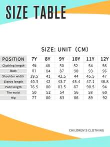 Tween Boy Cartoon Print Warm Hoodie And Sweatpants Set - Black - View 8