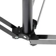 Heavy Duty Photography Studio Backdrop Stand Screen Background Support Kit+Case, 2x2M/2x3M - Black - View 7