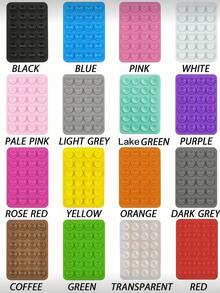 1 Giá đỡ điện thoại bằng silicon có giác hút, thương hiệu Octobuddy, dính liền mạch, thích hợp cho phòng tắm, nhà bếp, phòng ngủ, phòng khách, phòng ăn, phòng tập thể dục, ô tô, đồ dùng du lịch, đồ dùng học tập, đồ dùng cắm trại, đồ dùng cần thiết cho kỳ nghỉ, phụ kiện du lịch, đồ dùng mùa hè mini - Nhiều màu - Xem 10