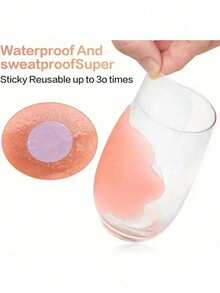 2/10PCS NudeFit Silicone Cat Ear Shaped Seamless Nipple Covers,Silicone Breast Patches, Invisible Breast Patches, Reusable, Seamless Invisible Self-Adhesive Anti-Bulge Breast Patches, Women's Underwear And Accessories,Silicone Adhesive Calf Pads,Nipple Covers For Women,Nipple Covers,Pasties,Pasties Nipple Covers,Nipple Pads,Nippies,Nipple Cover,Nipple Pasties, Nipple Cover,Silicone Nipple Covers Reusable,Breast Enhancement,Breast Enhancement Patch,Push Up Pads,Silicone Nipple Covers,Reusable Nipple Covers For Women,Cakes Nipple Cover,Hydrogel Nipple Pads,Nipple Tape,Nipple Cover,Silicone Nipple Covers Reusable,Nippies Nipple Cover,Boob Tape,Wedding,Pesoneras De Mujer,Boob Tape For Summer,Sticky Bra Vestidos De Mujer,Sticky Push Up Bra For Women,Sticky Bra Push Up,Push Up,Breast Lift,Push Up Sticky Bra,Gym Accessories,Swim For Girl,Lingerie,Anti-Chafing Silicone Bra Petals, Invisible Waterproof Nipple Cover Boob Pads, Super Thin & Seamless - 膚色 - 查看 4