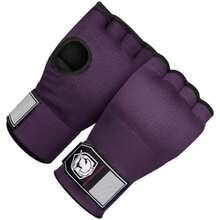 Envolturas de mano de gel de boxeo, envolturas de mano de gel que absorben los golpes, envolturas de mano elegantes multiusos, manoplas de boxeo portátiles para entrenamiento y práctica(morado) - Multicolor - Ver 2