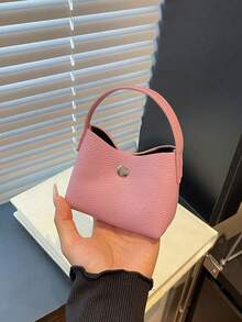 新款迷你手提包：休闲简约设计，单提手，适合购物、旅行和聚会。可轻松容纳日常必需品，是一款百搭单品，深受时尚达人喜爱，适合各种风格和场合。 - 迷你包款二 - 查看 11