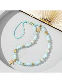 1pc/2pcs Gorgeous Star Lanyards For Your Phone Case - The Perfect Beaded Bracelet Accessory Choice - Multicolor - View 12