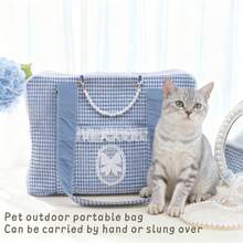 宠物背带包，适合旅行和外出时携带小型犬猫 - 彩色 - 查看 17